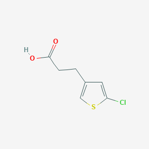 3-(5-Chlorothiophen-3-yl)propanoic acid