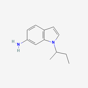 1-(Butan-2-yl)-1H-indol-6-amine