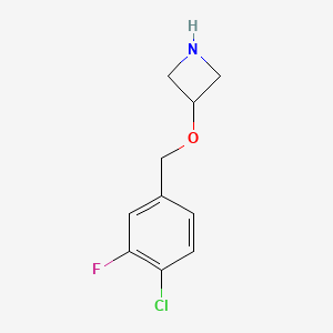 3-[(4-Chloro-3-fluorobenzyl)oxy]azetidine