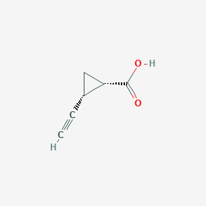 (1S,2R)-2-Ethynylcyclopropane-1-carboxylicacid