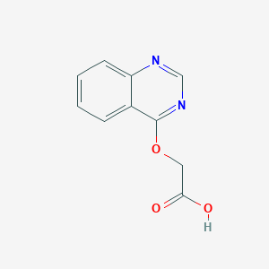 molecular formula C10H8N2O3 B1306287 (Quinazolin-4-yloxy)-acetic acid CAS No. 842959-64-2