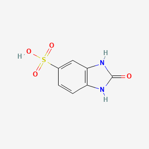 molecular formula C7H6N2O4S B1306293 2-oxo-2,3-dihydro-1H-benzimidazole-5-sulfonic acid CAS No. 39513-21-8