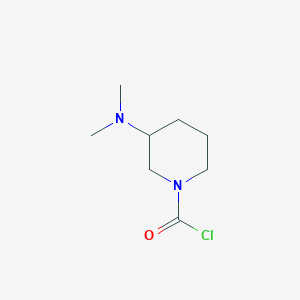 3-(Dimethylamino)piperidine-1-carbonyl chloride