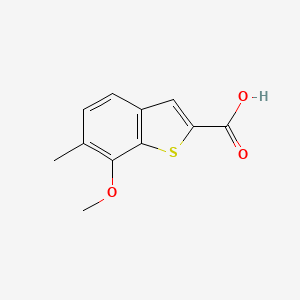 7-Methoxy-6-methyl-1-benzothiophene-2-carboxylic acid