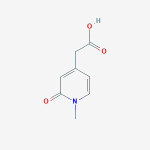 2-(1-Methyl-2-oxo-1,2-dihydropyridin-4-yl)acetic acid