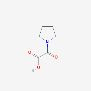 molecular formula C6H9NO3 B1306315 Oxo(pyrrolidin-1-yl)acetic acid CAS No. 49791-37-9