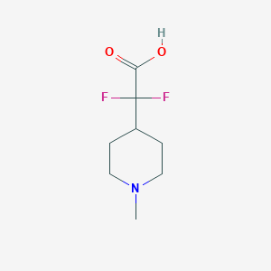 2,2-Difluoro-2-(1-methylpiperidin-4-yl)acetic acid