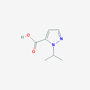 molecular formula C7H10N2O2 B1306319 1-Isopropyl-1h-pyrazole-5-carboxylic acid CAS No. 920006-32-2