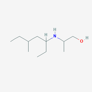 2-[(5-Methylheptan-3-yl)amino]propan-1-ol