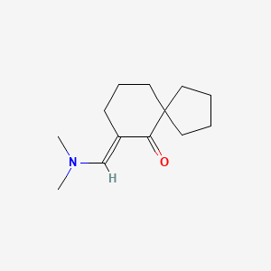 7-[(Dimethylamino)methylidene]spiro[4.5]decan-6-one