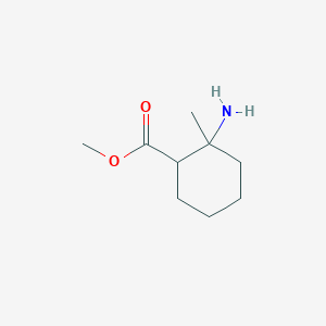 Methyl 2-amino-2-methylcyclohexane-1-carboxylate