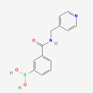 Boronic acid, b-[3-[[(4-pyridinylmethyl)amino]carbonyl]phenyl]-