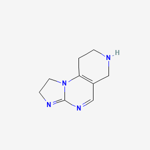 2,5,7,11-Tetraazatricyclo[7.4.0.0,2,6]trideca-1(9),5,7-triene