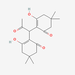 2,2'-(2-Oxopropane-1,1-diyl)bis(3-hydroxy-5,5-dimethylcyclohex-2-enone)