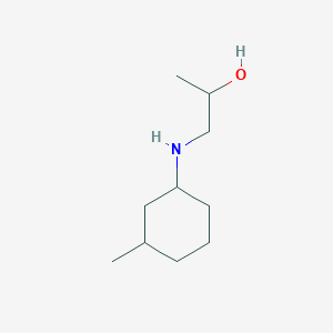 B1306350 1-(3-Methyl-cyclohexylamino)-propan-2-ol CAS No. 1005032-95-0
