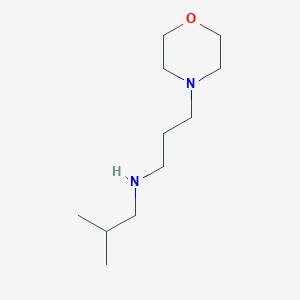 B1306352 Isobutyl-(3-morpholin-4-yl-propyl)-amine CAS No. 626208-01-3