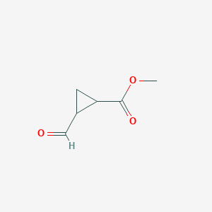 Methyl 2-formylcyclopropane-1-carboxylate