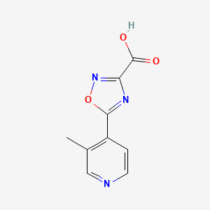 5-(3-Methylpyridin-4-yl)-1,2,4-oxadiazole-3-carboxylic acid