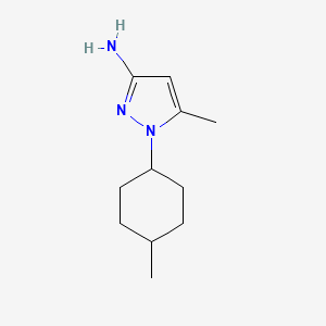 5-Methyl-1-(4-methylcyclohexyl)-1H-pyrazol-3-amine