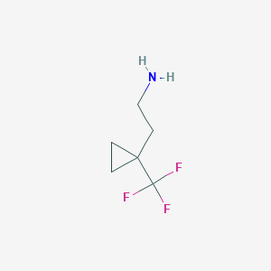 2-[1-(Trifluoromethyl)cyclopropyl]ethan-1-amine