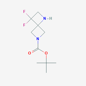 tert-Butyl 3,3-difluoro-1,6-diazaspiro[3.3]heptane-6-carboxylate