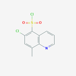 6-Chloro-8-methylquinoline-5-sulfonyl chloride