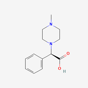 (R)-2-(4-Methylpiperazin-1-yl)-2-phenylacetic acid