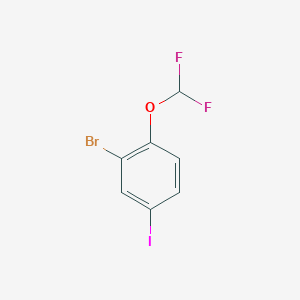 2-Bromo-1-(difluoromethoxy)-4-iodobenzene