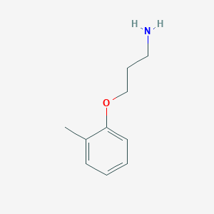 molecular formula C10H15NO B1306394 3-(2-Methylphenoxy)propylamine CAS No. 50911-61-0