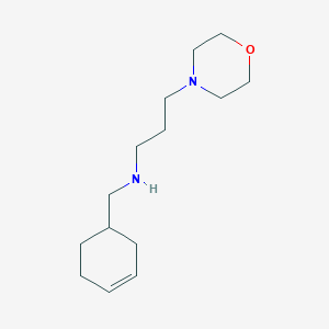 molecular formula C14H26N2O B1306398 环己-3-烯基甲基-(3-吗啉-4-基-丙基)-胺 CAS No. 436096-92-3