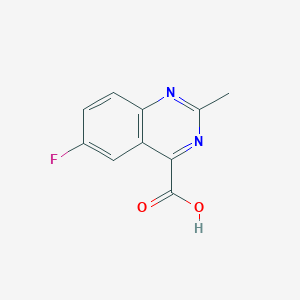 6-Fluoro-2-methylquinazoline-4-carboxylic acid