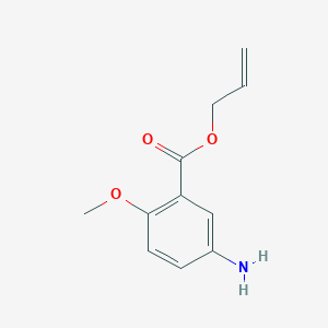 B130640 Allyl 5-amino-2-methoxybenzoate CAS No. 153775-10-1