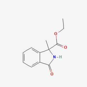 Ethyl 1-methyl-3-oxoisoindoline-1-carboxylate