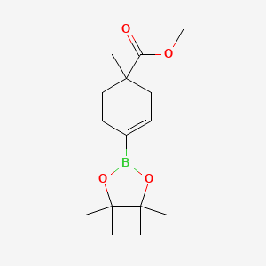 Methyl 1-methyl-4-(4,4,5,5-tetramethyl-1,3,2-dioxaborolan-2-yl)cyclohex-3-ene-1-carboxylate