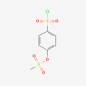 (4-chlorosulfonylphenyl) methanesulfonate