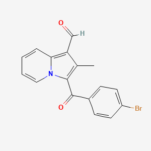 3-(4-Bromo-benzoyl)-2-methyl-indolizine-1-carbaldehyde