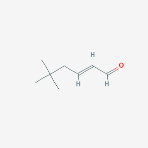 5,5-Dimethylhex-2-enal