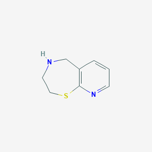 2H,3H,4H,5H-pyrido[3,2-f][1,4]thiazepine