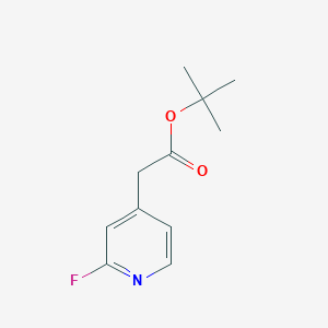 (2-Fluoro-pyridin-4-YL)-acetic acid tert-butyl ester