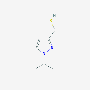 [1-(Propan-2-YL)-1H-pyrazol-3-YL]methanethiol