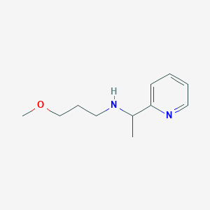 molecular formula C11H18N2O B1306420 (3-Methoxy-propyl)-(1-pyridin-2-yl-ethyl)-amine CAS No. 626214-26-4