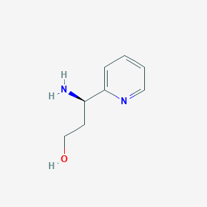 (3R)-3-Amino-3-(2-pyridyl)propan-1-OL