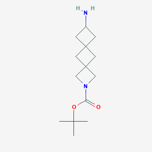 tert-Butyl8-amino-2-azadispiro[3.1.3.1]decane-2-carboxylate