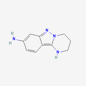 1H,2H,3H,4H-Pyrimido[1,2-b]indazol-8-amine