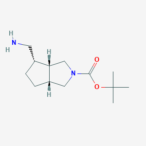 Racemic-(3aR,4R,6aS)-tert-butyl4-(aminomethyl)hexahydrocyclopenta[c]pyrrole-2(1H)-carboxylate