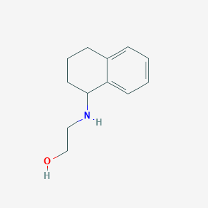molecular formula C12H17NO B1306441 2-(1,2,3,4-四氢萘-1-基氨基)-乙醇 CAS No. 626218-06-2