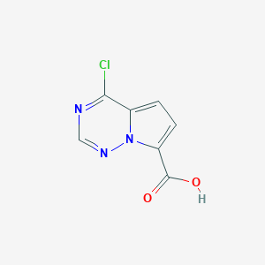 4-Chloropyrrolo[2,1-f][1,2,4]triazine-7-carboxylicacid