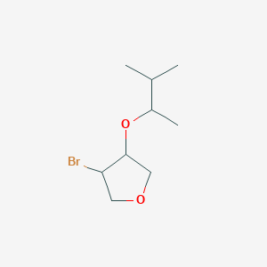 3-Bromo-4-[(3-methylbutan-2-yl)oxy]oxolane