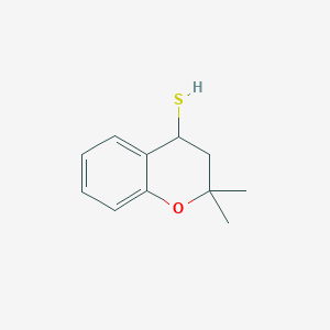 2,2-dimethyl-3,4-dihydro-2H-1-benzopyran-4-thiol