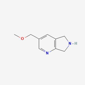 3-(Methoxymethyl)-5H,6H,7H-pyrrolo[3,4-b]pyridine